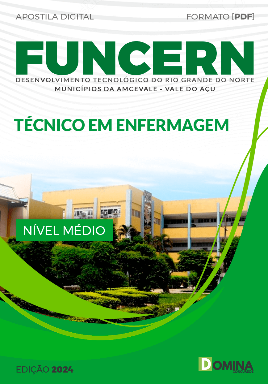 Apostila FUNCERN 2024 Técnico em Enfermagem