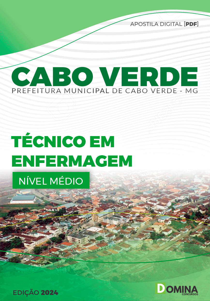 Apostila Pref Cabo Verde MG 2024 Técnico Enfermagem