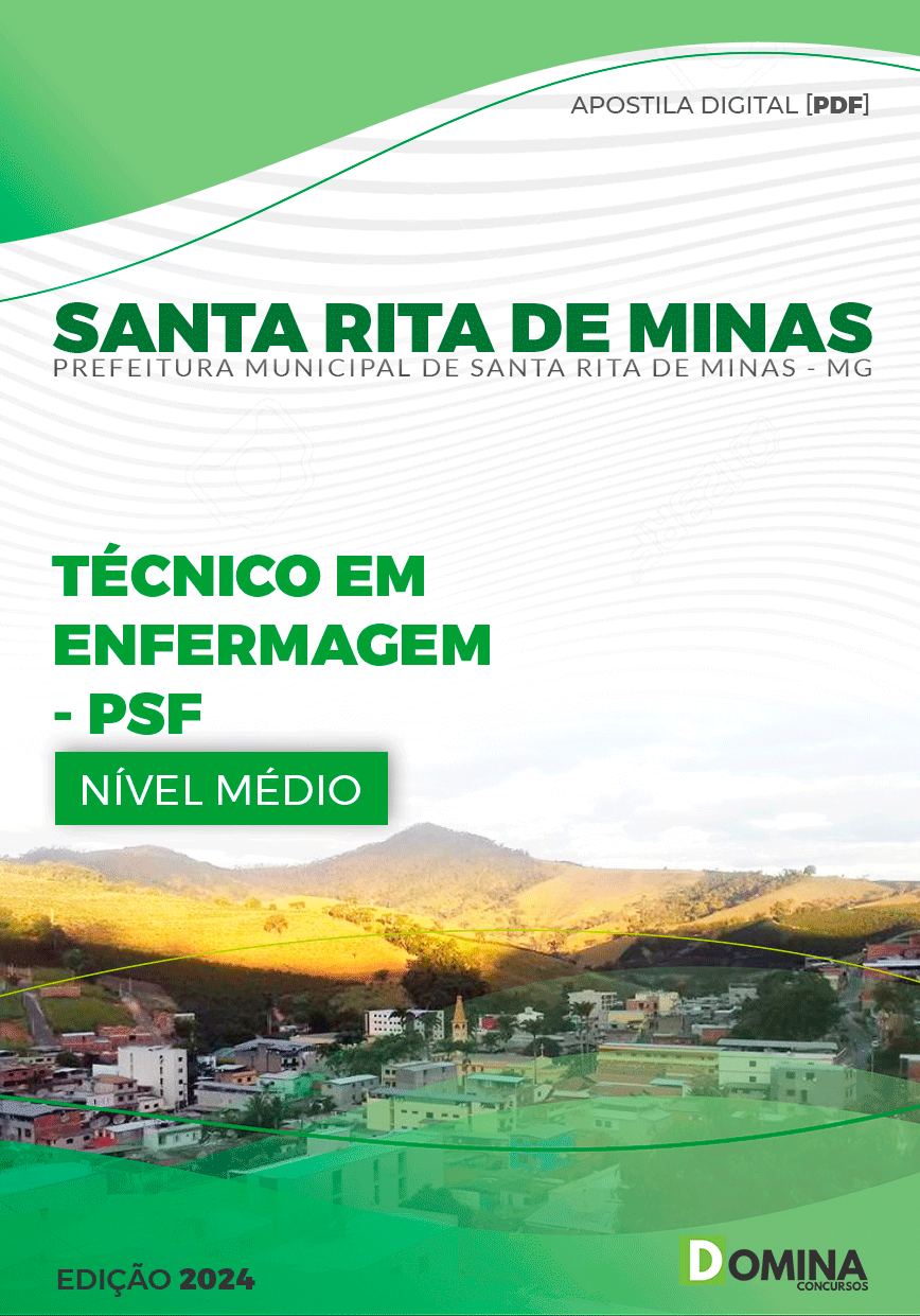 Pref Santa Rita Minas MG 2024 Técnico em Enfermagem PSF