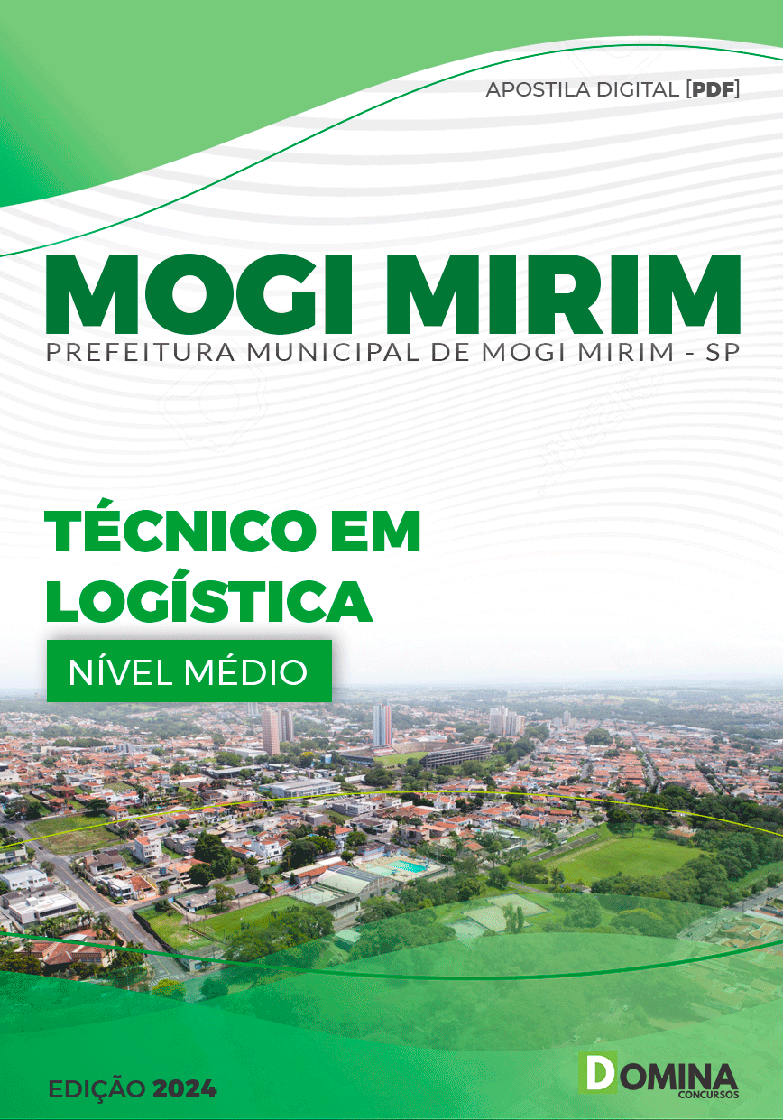 Apostila Pref Mogi Mirim SP 2024 Técnico Logística