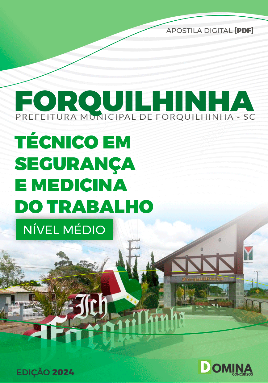 Pref Forquilhinha SC 2024 Técnico em Segurança do Trabalho