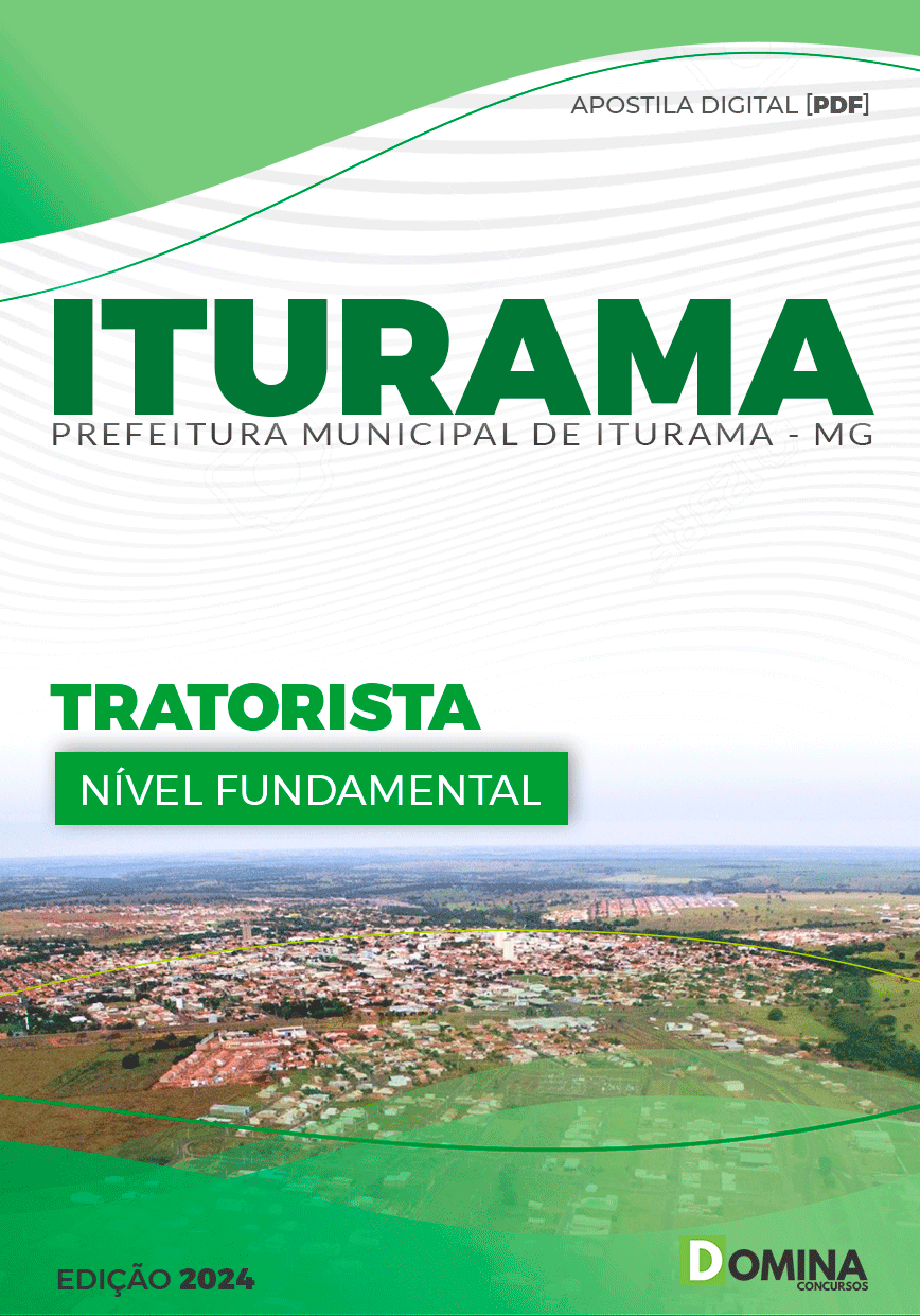 Apostila Pref Iturama MG 2024 Tratorista