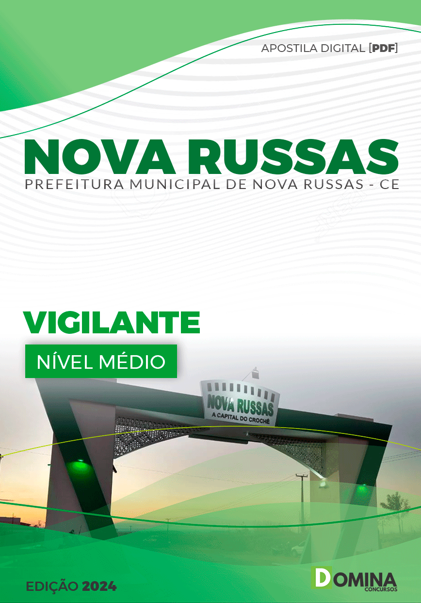 Apostila Pref Nova Russas CE 2024 Vigilante