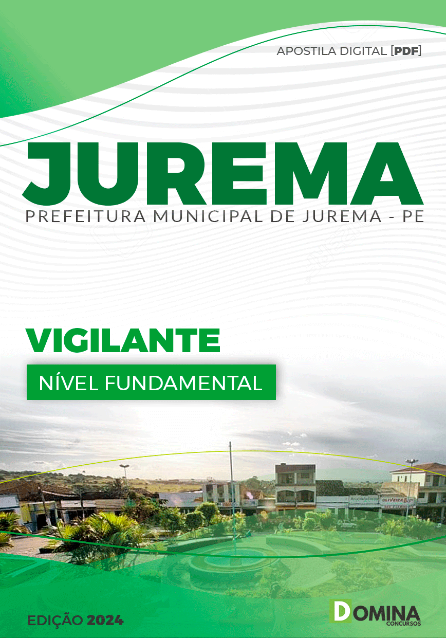 Apostila Pref Jurema PE 2024 Vigilante