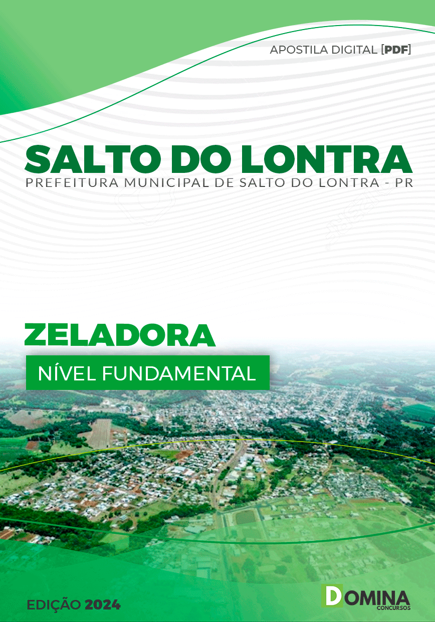 Apostila Pref Salto do Lontra PR 2024 Zeladora