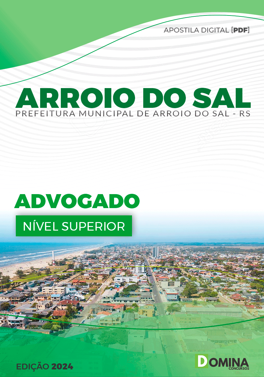 Apostila Pref Arroio do Sal RS 2024 Advogado