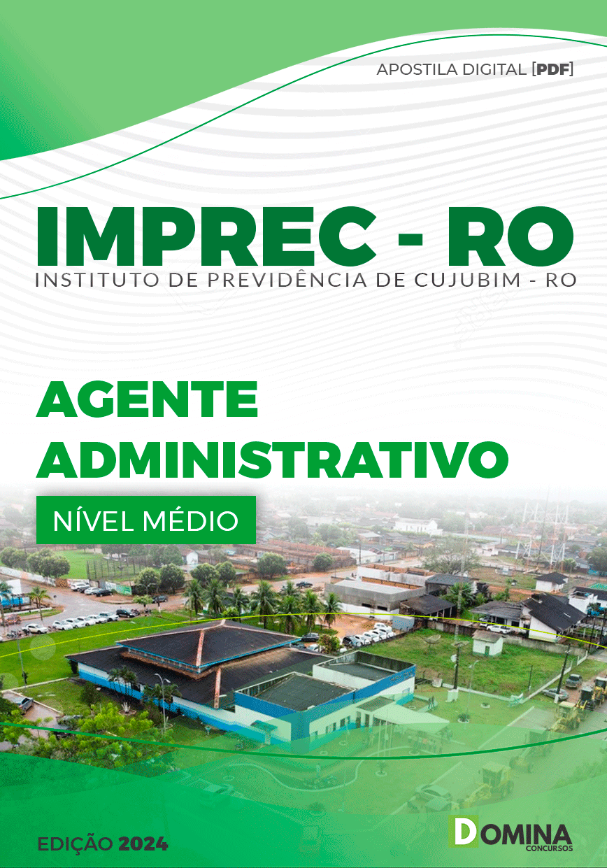 Apostila Pref Cujubim RO 2024 Agente Administrativo