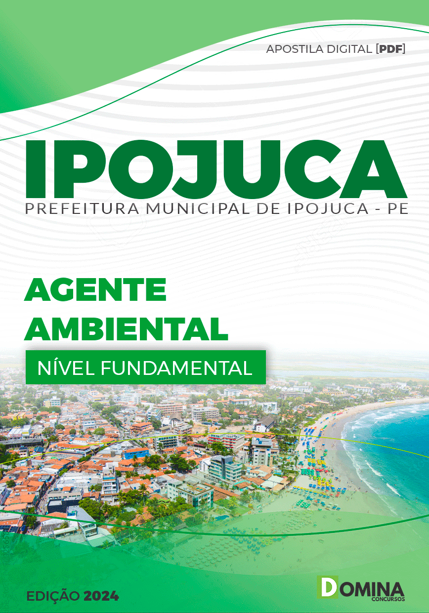 Apostila Pref Ipojuca PE 2024 Agente Ambiental