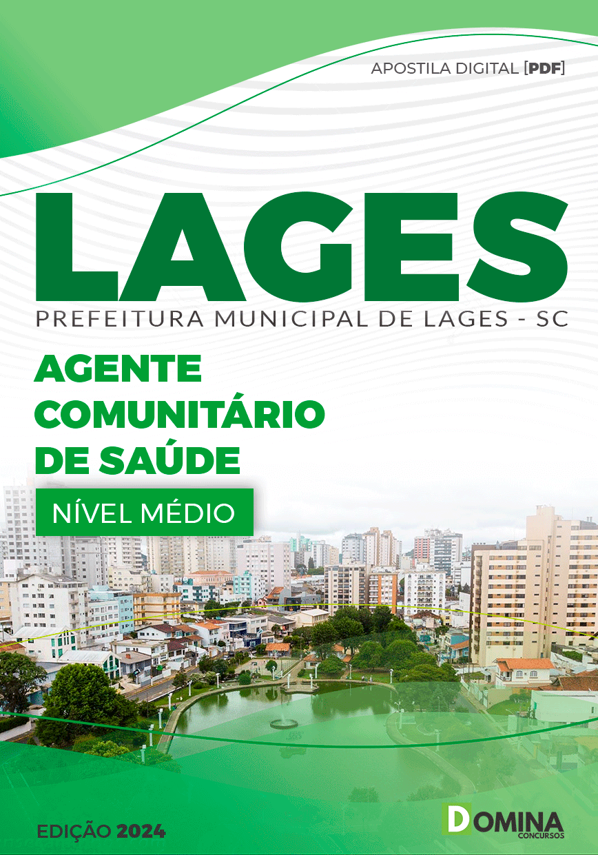 Apostila Pref Lages SC 2024 Agente Comunitário de Saúde