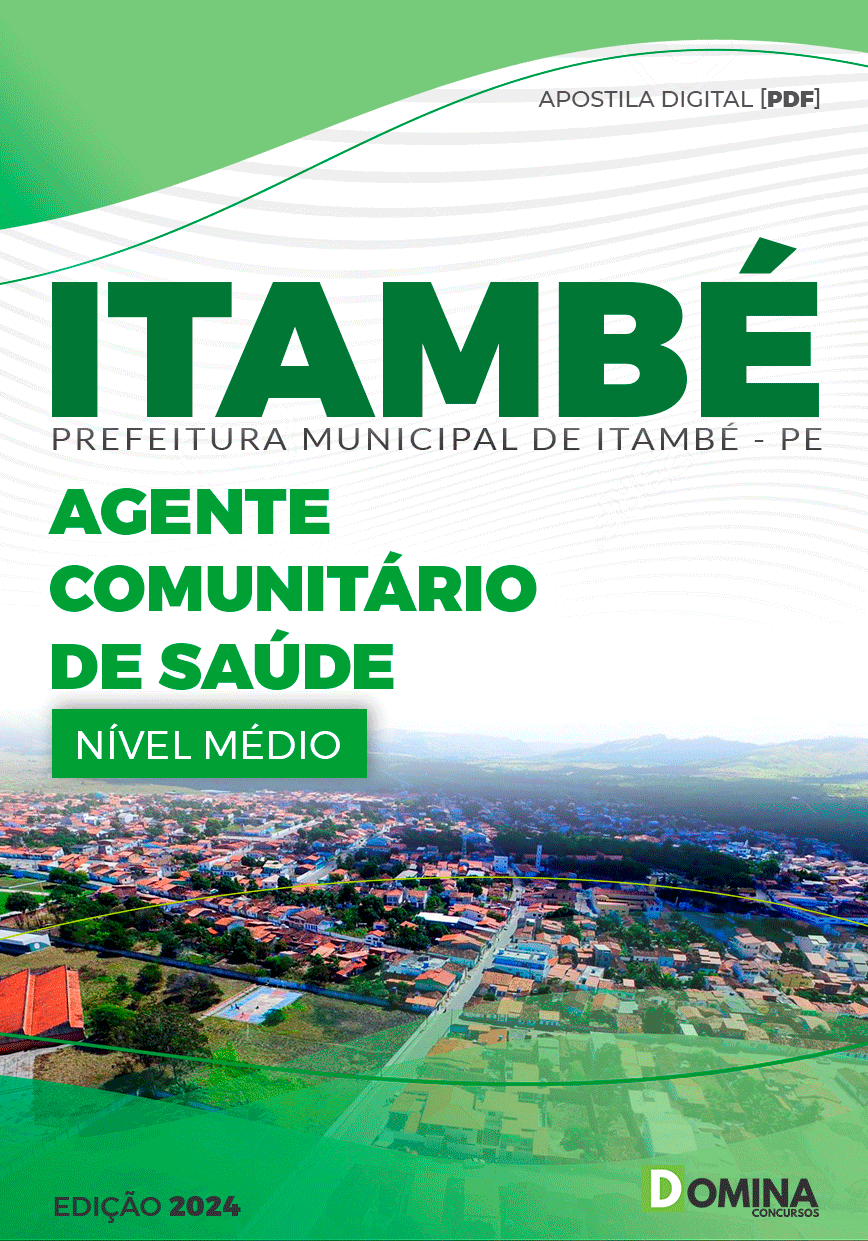 Apostila Pref Itambé PE 2024 Agente Comunitário de Saúde