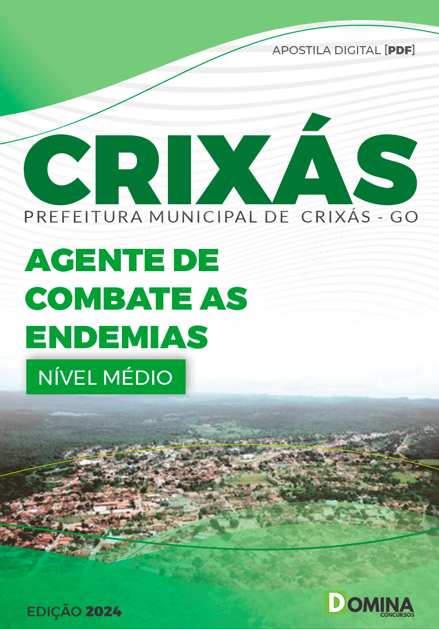 Apostila Pref Crixás GO 2024 Agente Combate Endemias