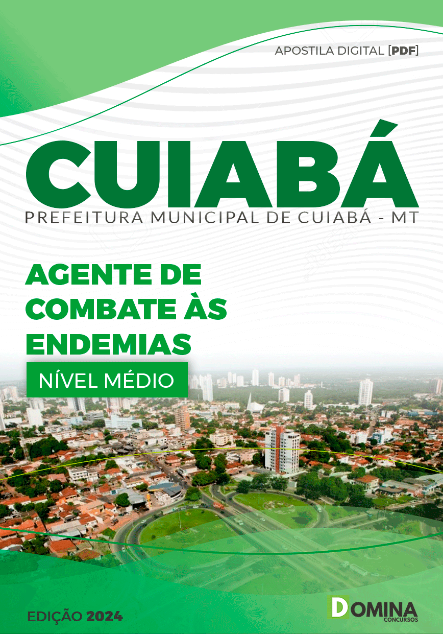 Apostila Pref Cuiabá MT 2024 Agente de Combate às Endemias