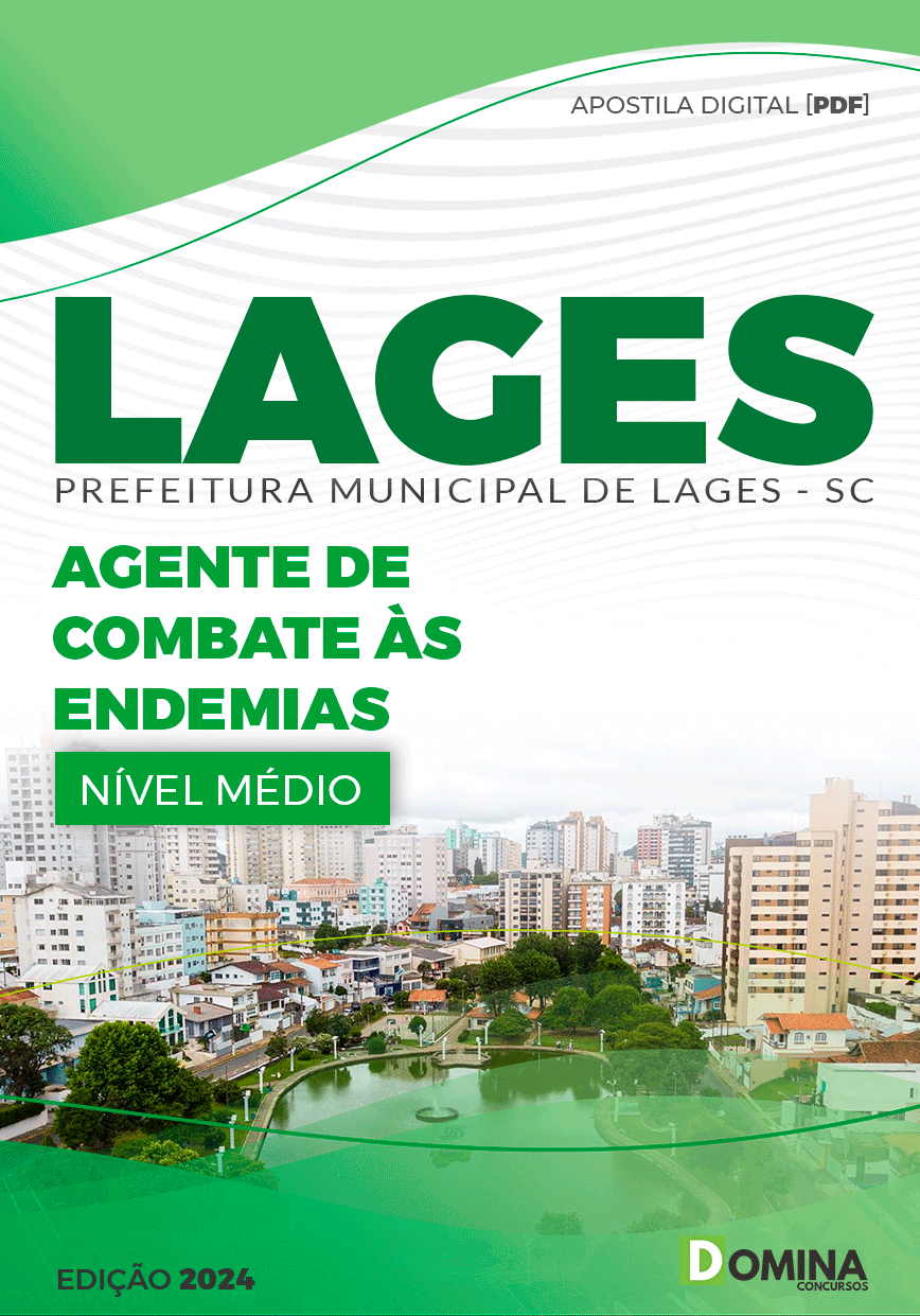 Apostila Pref Lages SC 2024 Agente de Combate às Endemias