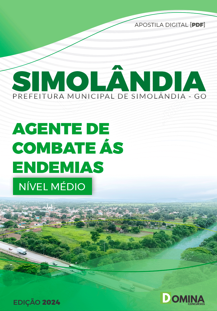 Apostila Pref Simolândia GO 2024 Agente Combate Endemias