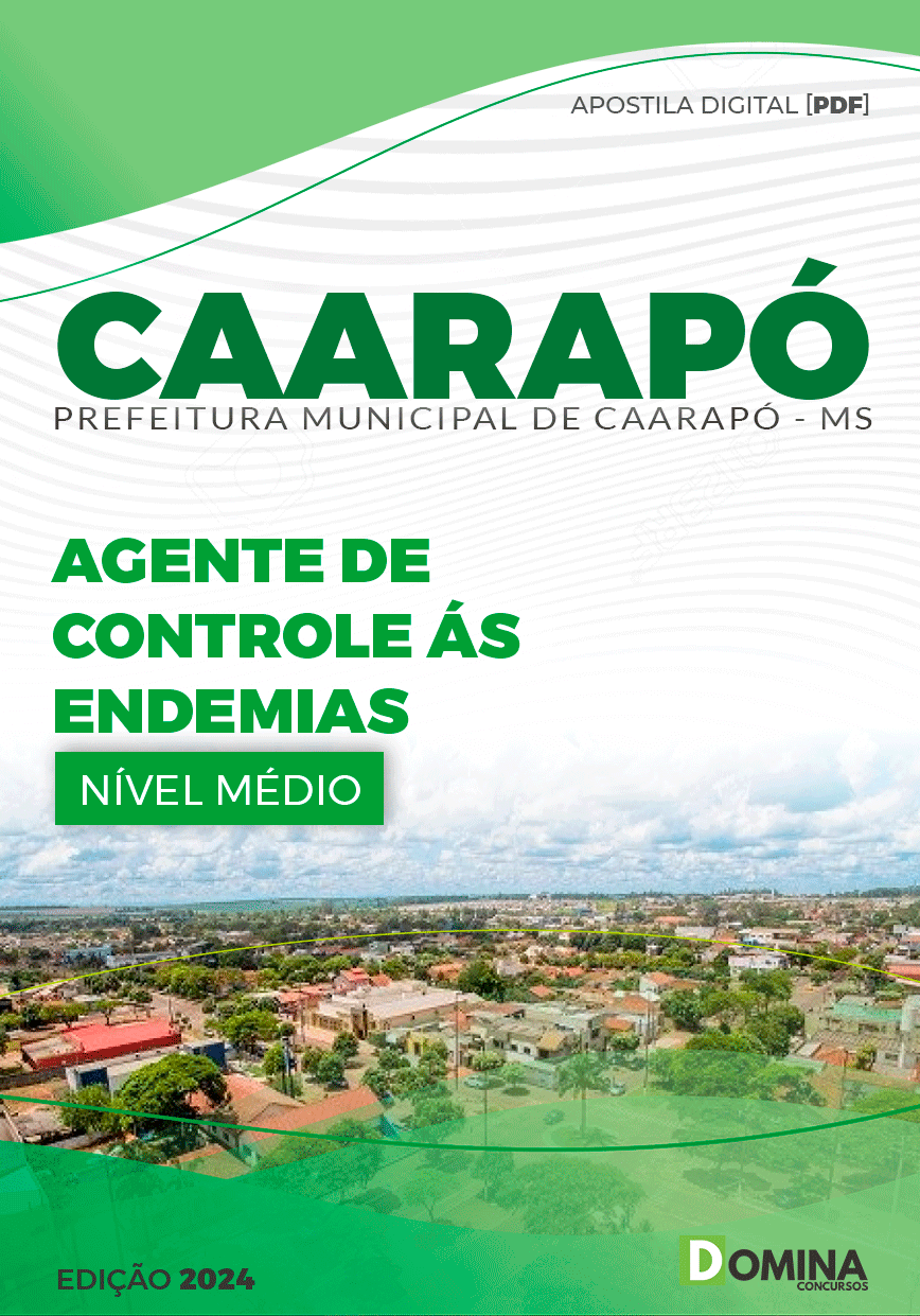 Apostila Pref Caarapó MS 2024 Agente Controle Endemias