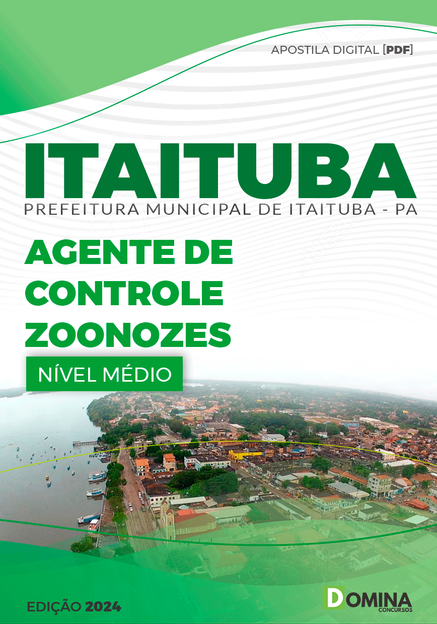 Apostila Pref Itaituba PA 2024 Agente de Controle de Zoonoses