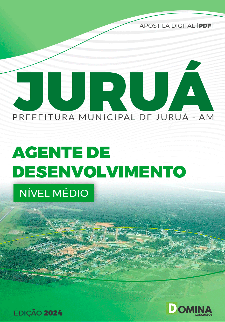 Apostila Concurso Pref Juruá AM 2024 Agente Desenvolvimento