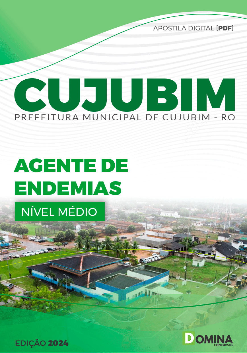 Apostila Pref Cujubim RO 2024 Agente de Endemias