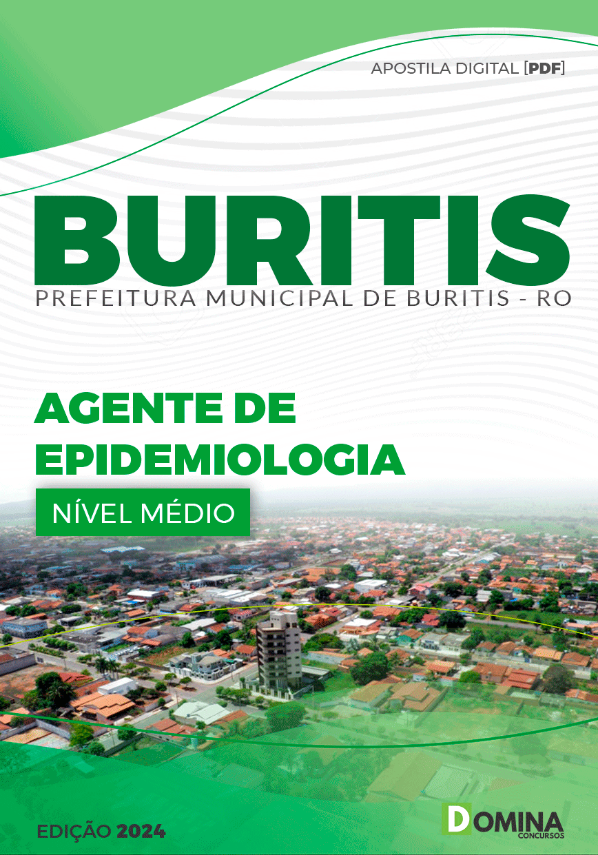 Apostila Pref Buritis RO 2024 Agente Epidemiologia