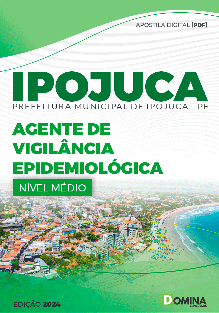 Apostila Pref Ipojuca PE 2024 Agente Vigilância Epidemiológica