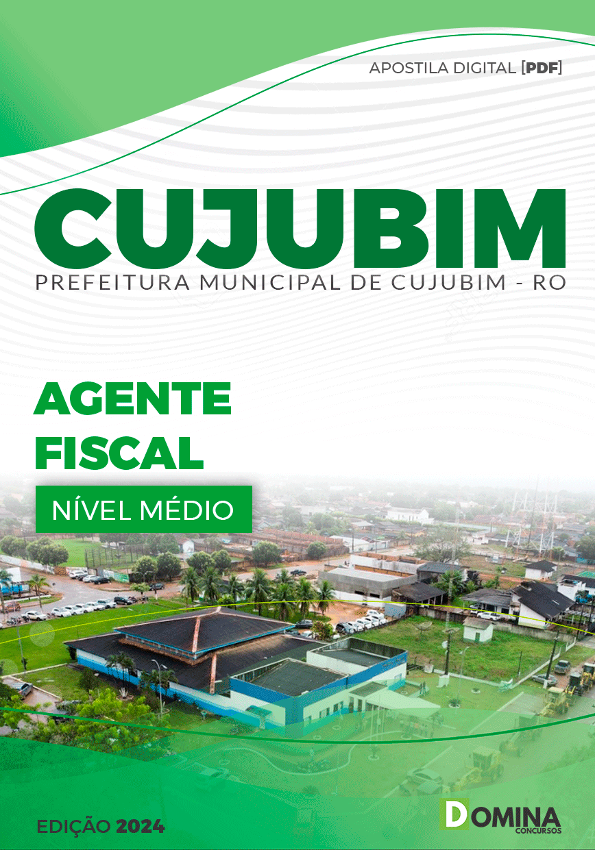 Apostila Pref Cujubim RO 2024 Agente Fiscal