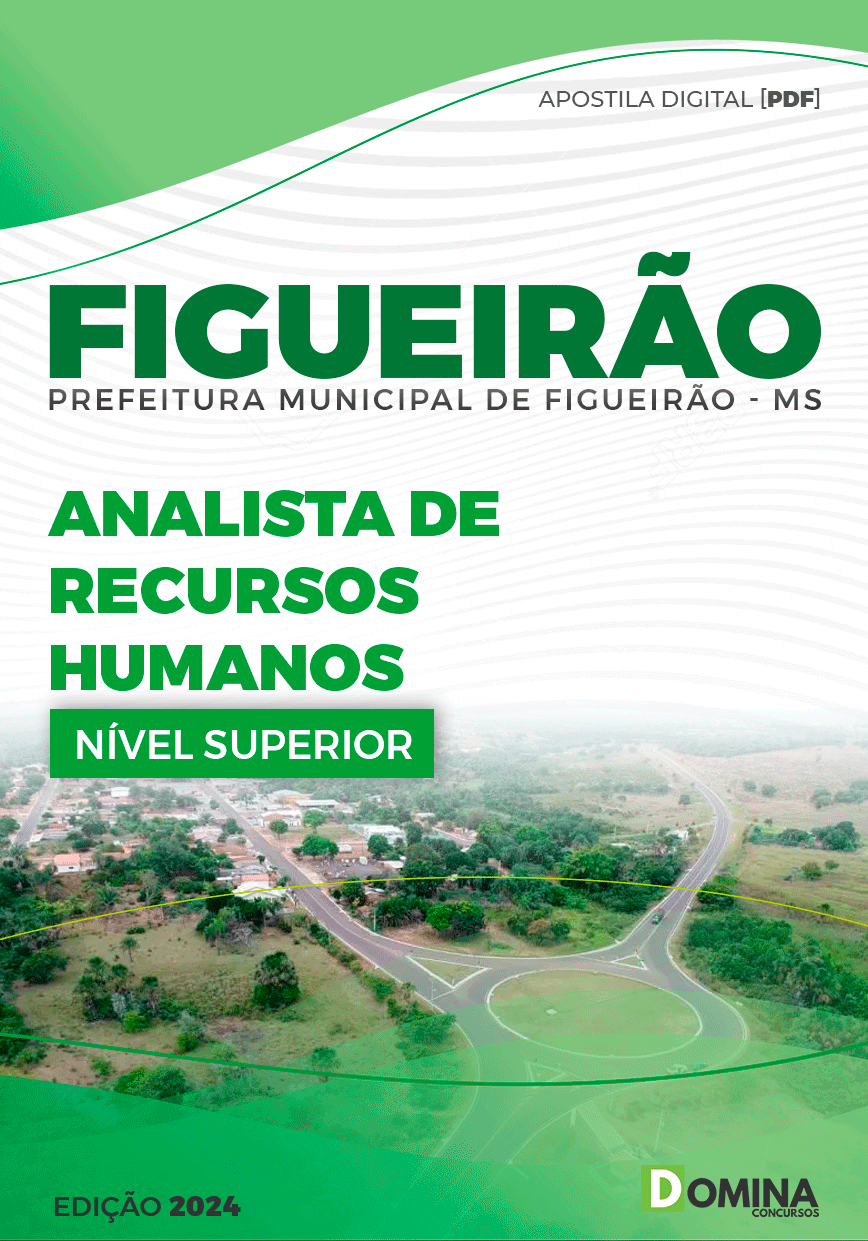 Apostila Pref Figueirão MS 2024 Analista Recursos Humanos