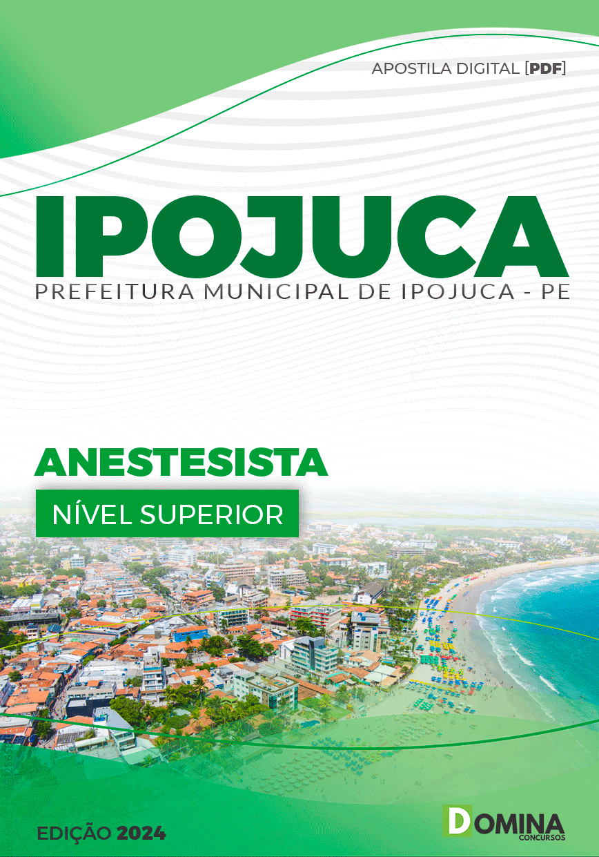 Apostila Pref Ipojuca PE 2024 Anestesista