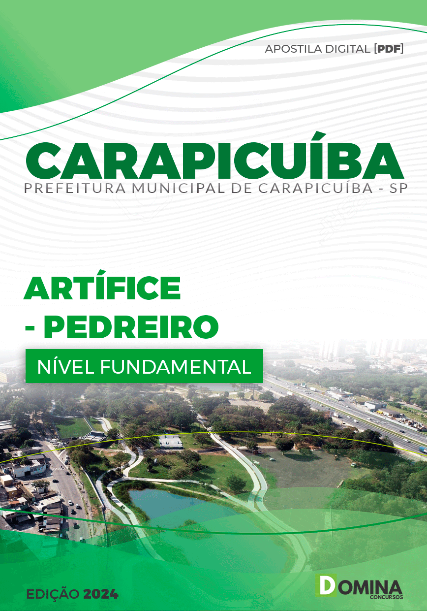 Apostila Pref Carapicuíba SP 2024 Pedreiro