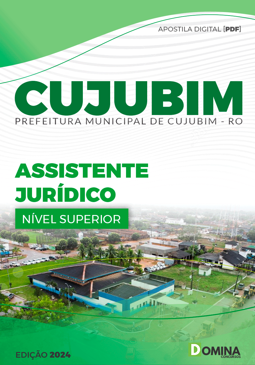 Apostila Pref Cujubim RO 2024 Assistente Jurídico