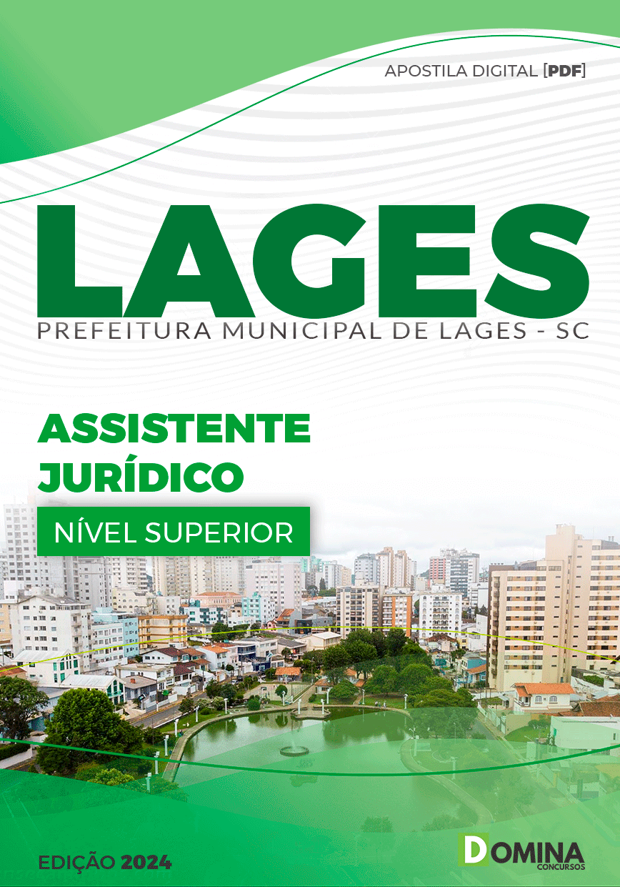 Apostila Pref Lages SC 2024 Assistente Jurídico