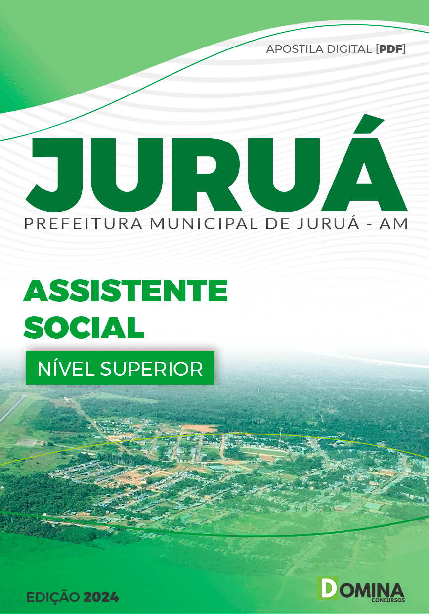 Apostila Concurso Pref Juruá AM 2024 Assistente Social