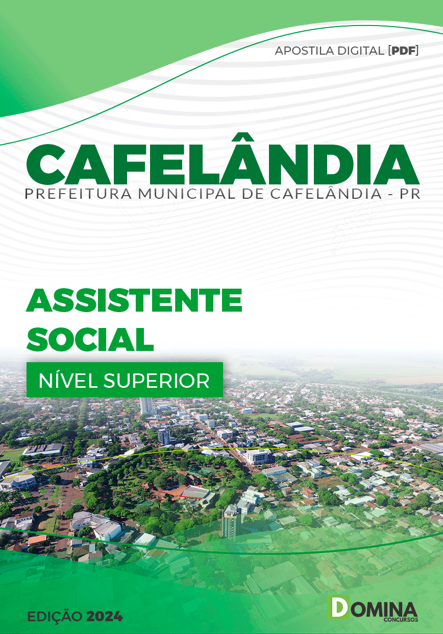 Apostila Pref Cafelândia PR 2024 Assistente Social