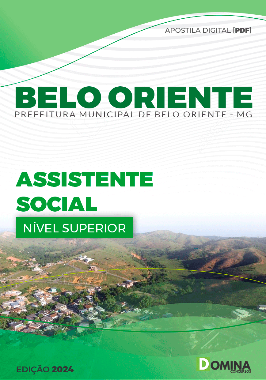 Apostila Pref Belo Oriente MG 2024 Assistente Social
