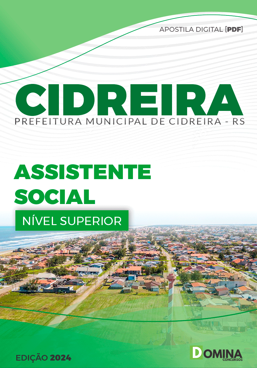 Apostila Pref Cidreira RS 2024 Assistente Social