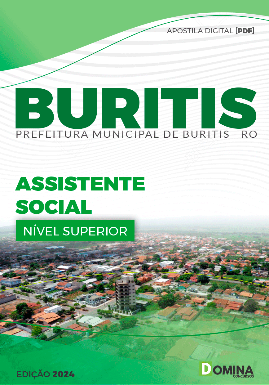 Apostila Pref Buritis RO 2024 Assistente Social