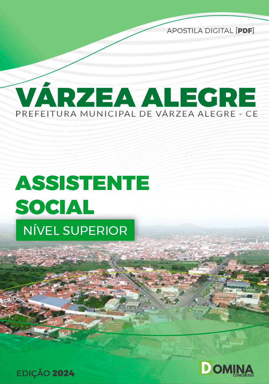 Apostila Pref Várzea Alegre CE 2024 Assistente Social