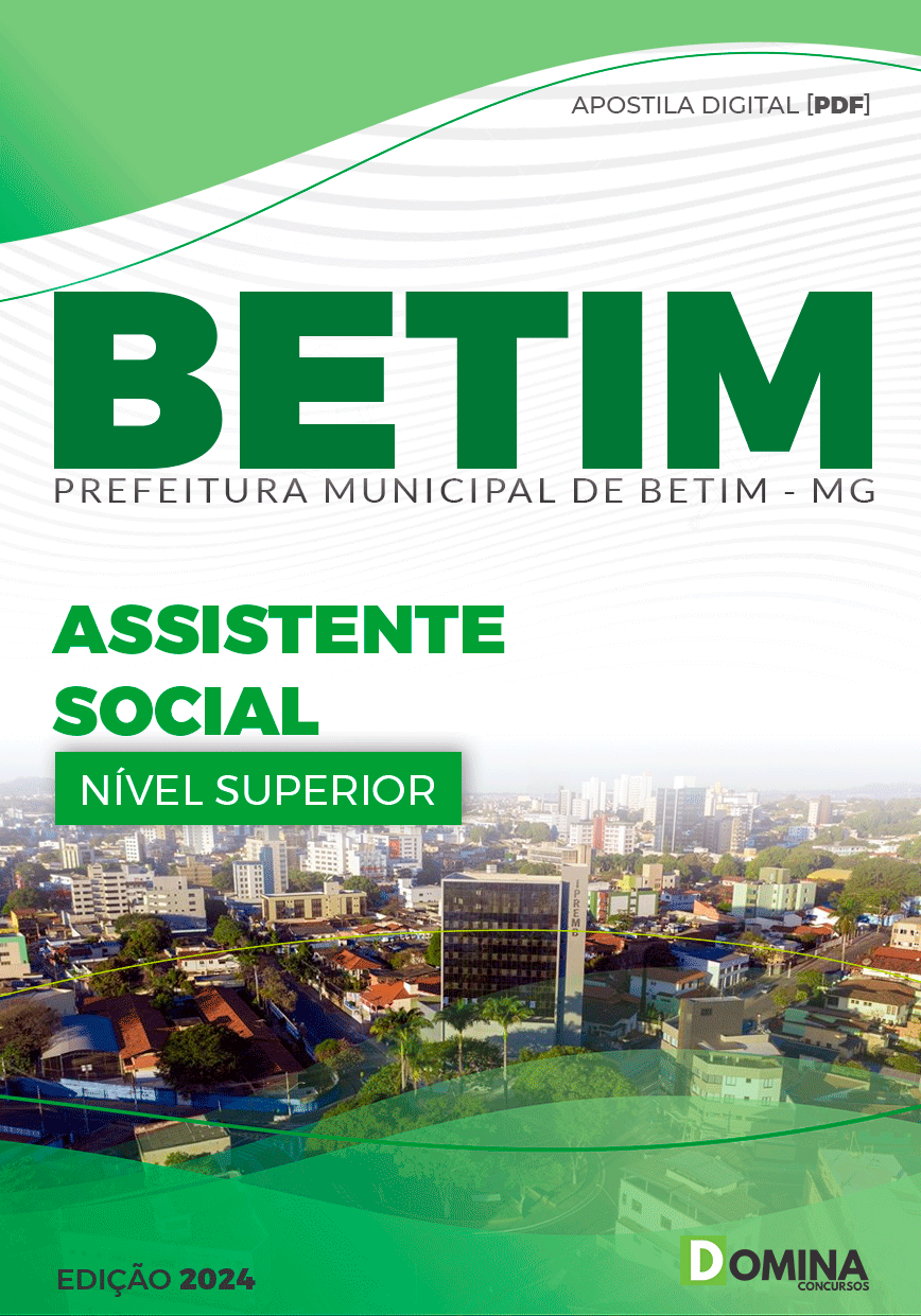 Apostila Pref Betim MG 2024 Assistente Social