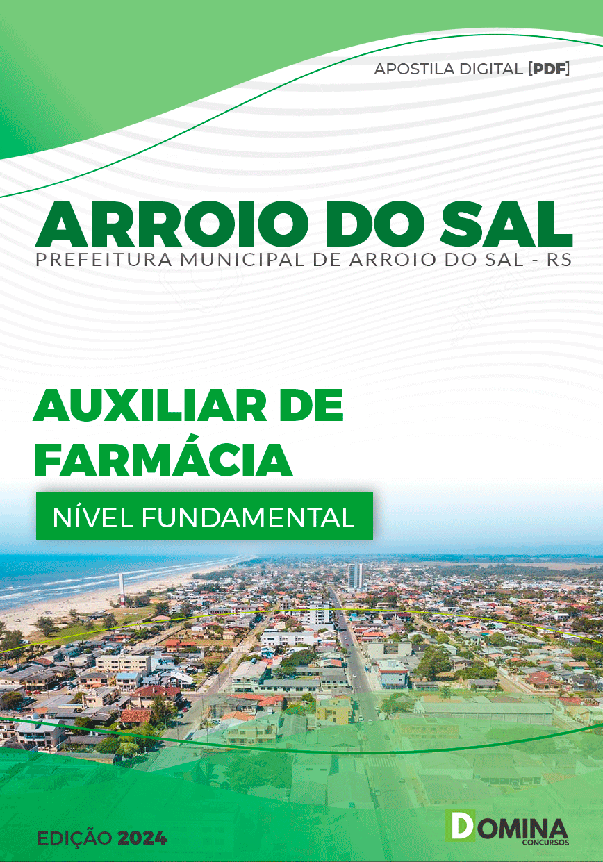 Apostila Pref Arroio do Sal RS 2024 Auxiliar de Farmácia