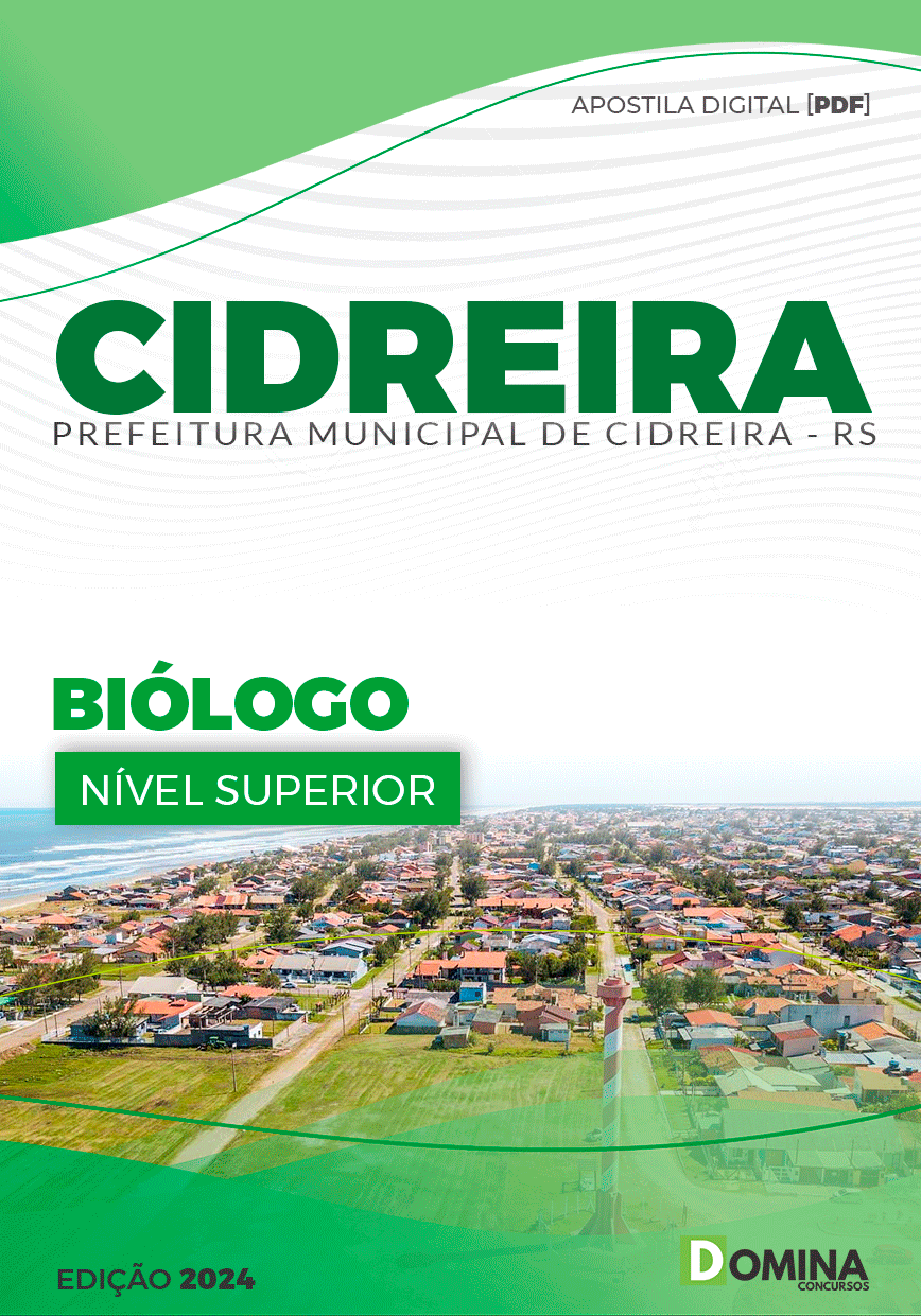 Apostila Pref Cidreira RS 2024 Biólogo