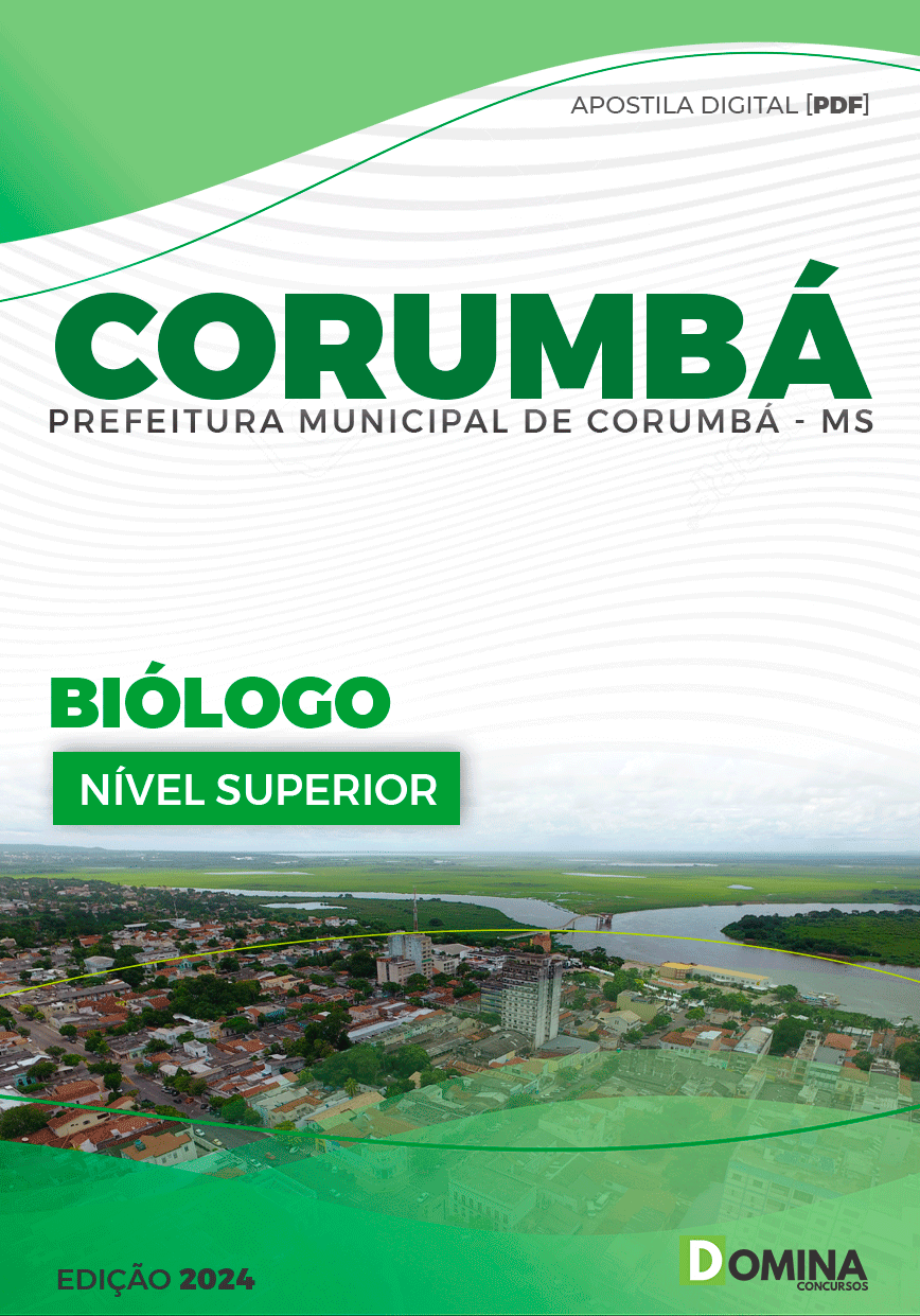 Apostila Pref Corumbá MS 2024 Biólogo
