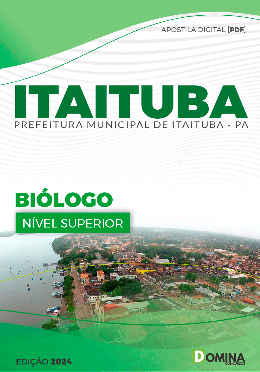 Apostila Pref Itaituba PA 2024 Biólogo