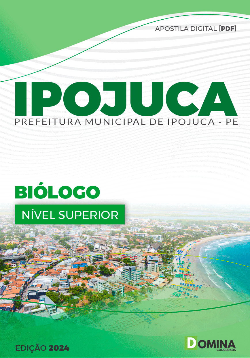 Apostila Pref Ipojuca PE 2024 Biólogo