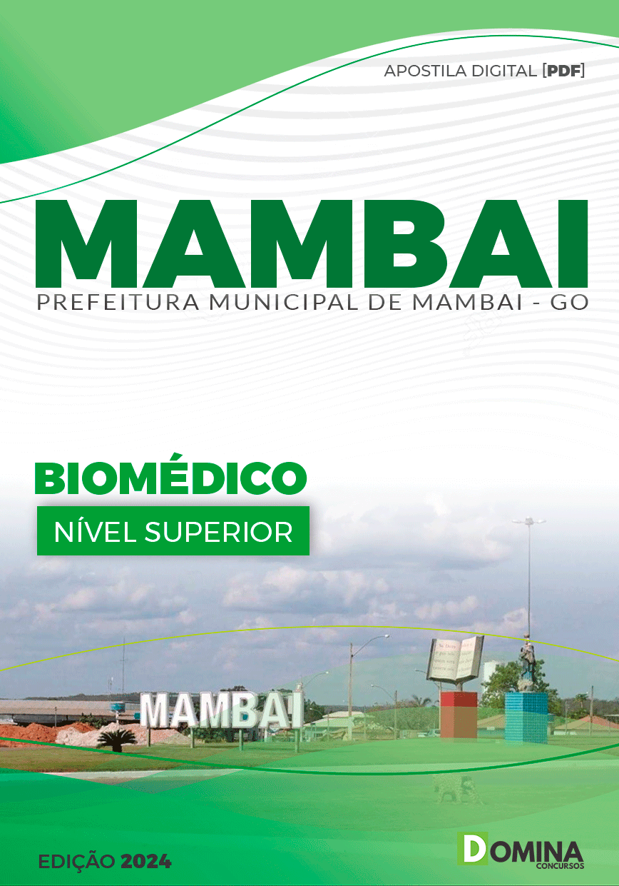 Apostila Pref Mambai GO 2024 Biomédico