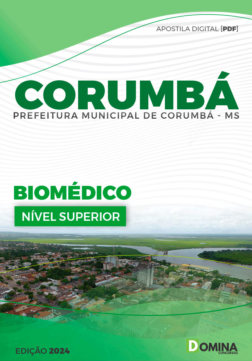 Apostila Pref Corumbá MS 2024 Biomédico