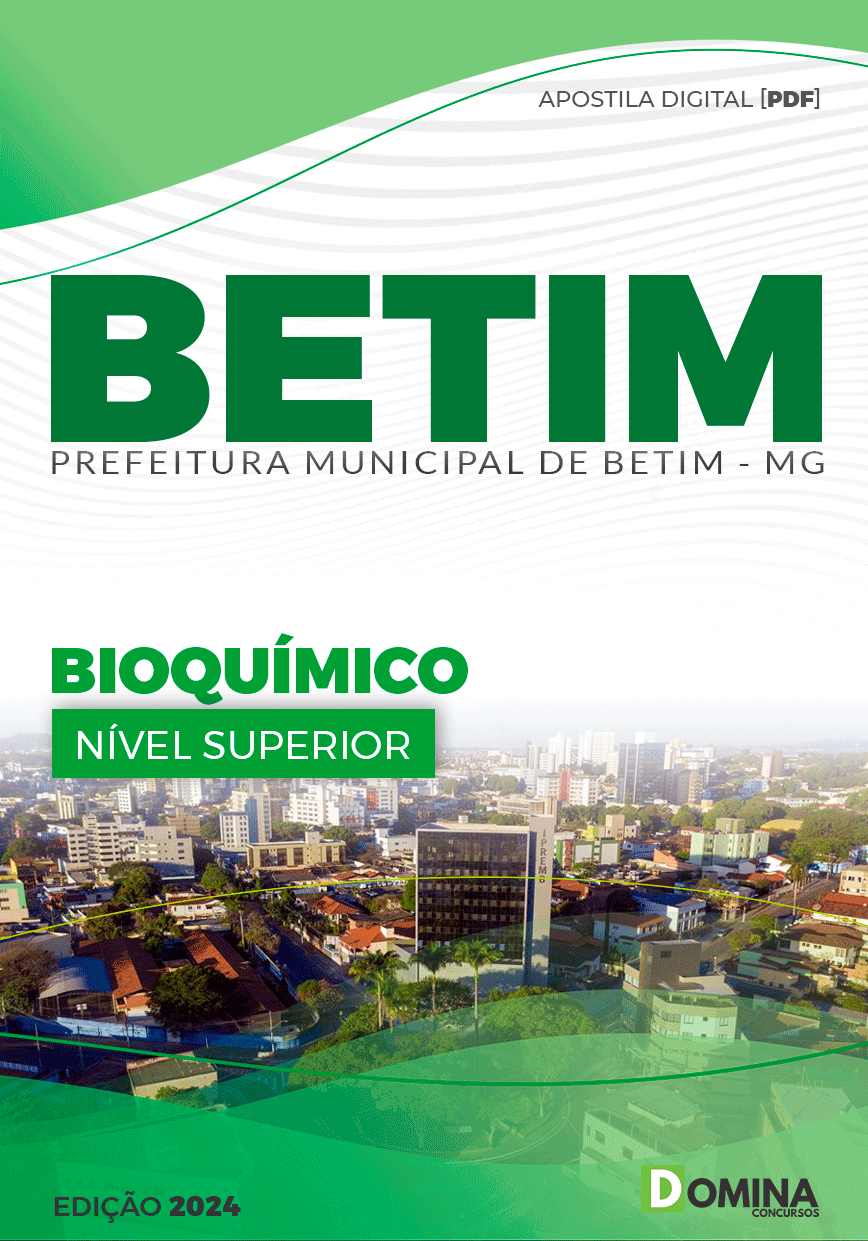 Apostila Pref Betim MG 2024 Bioquímico