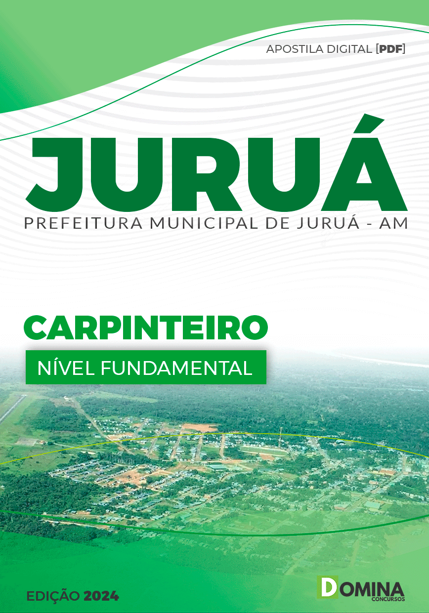 Apostila Concurso Pref Juruá AM 2024 Carpinteiro