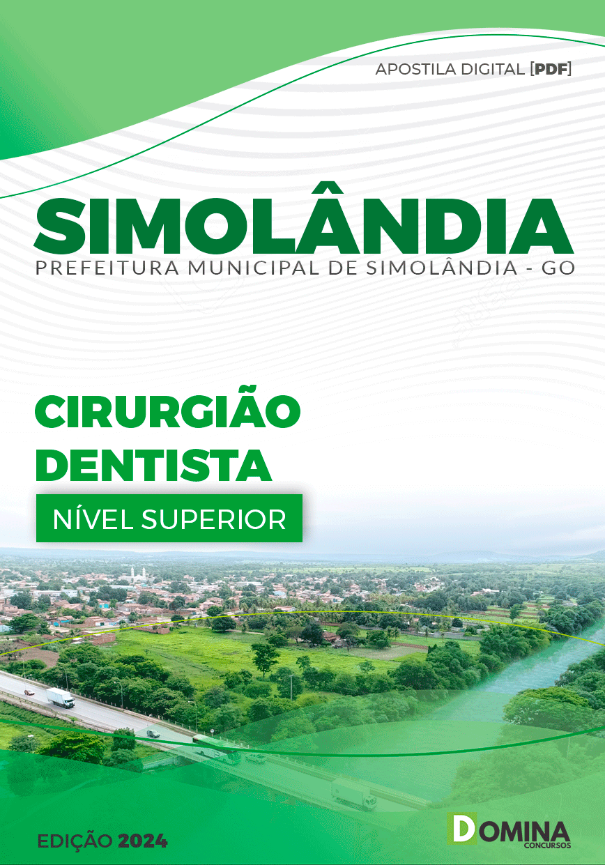 Apostila Pref Simolândia GO 2024 Cirurgião Dentista