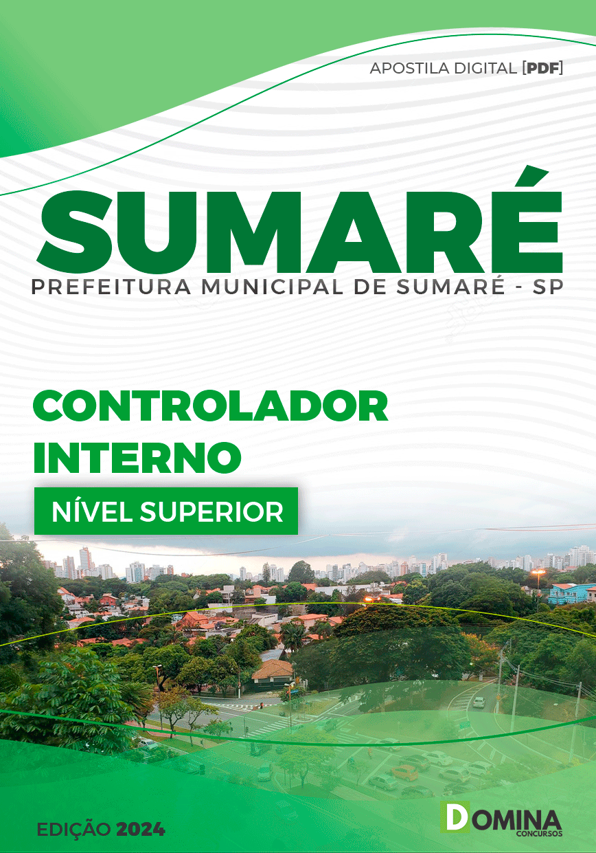 Apostila Pref Sumaré SP 2024 Controlador Interno