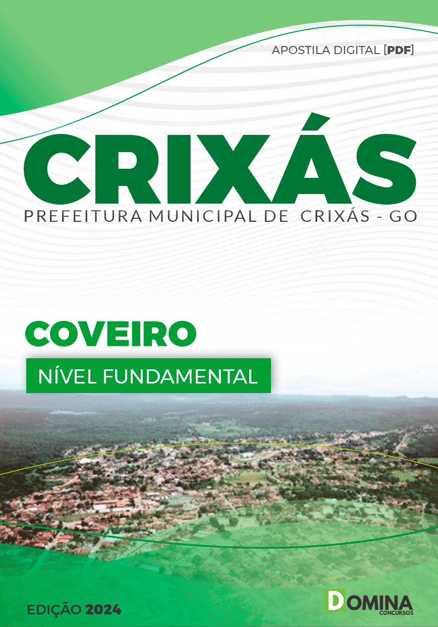 Apostila Pref Crixás GO 2024 Coveiro