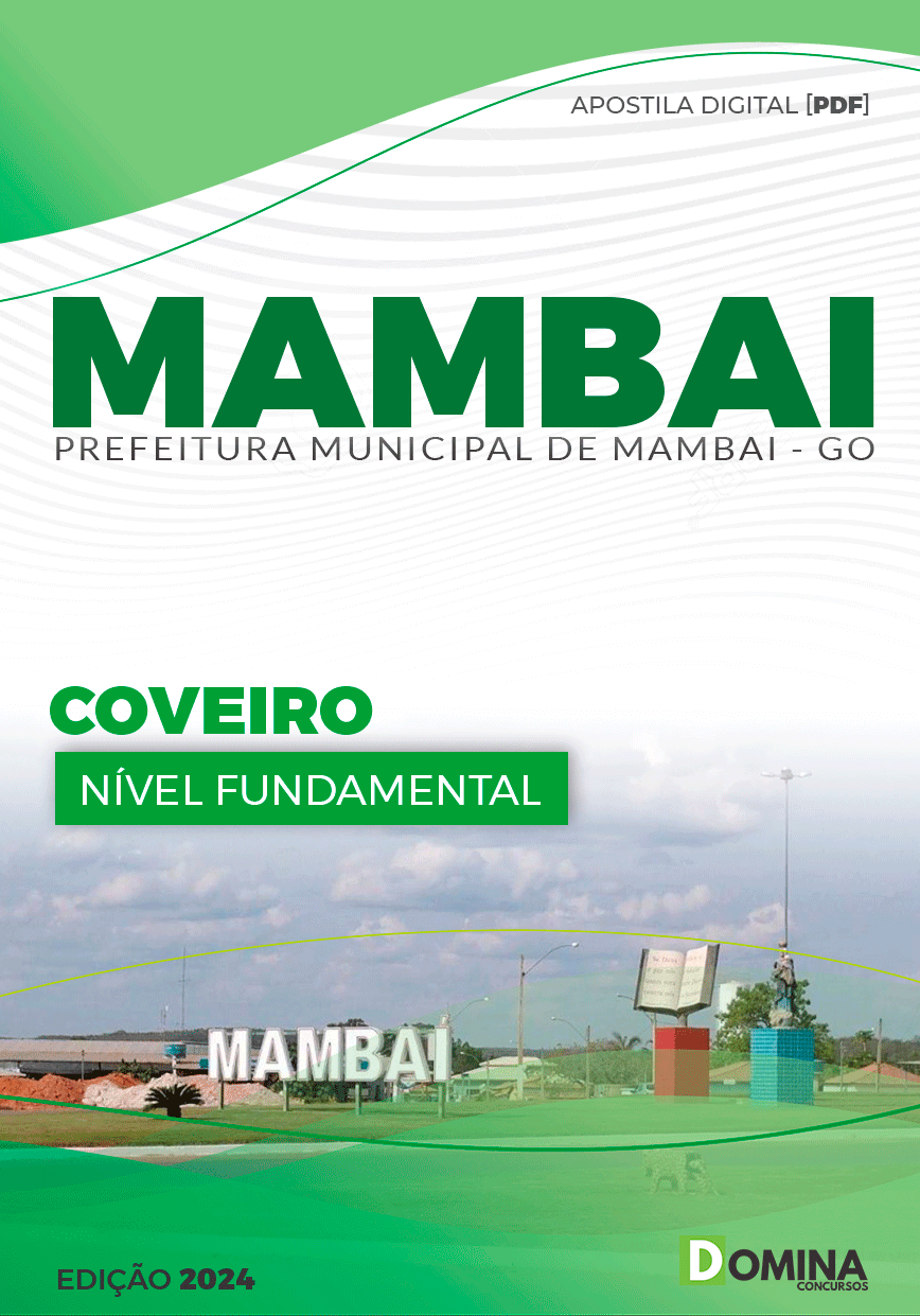 Apostila Pref Mambai GO 2024 Coveiro